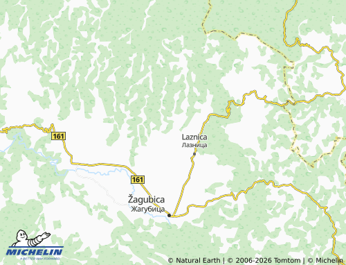 Carte MICHELIN Selište - ViaMichelin