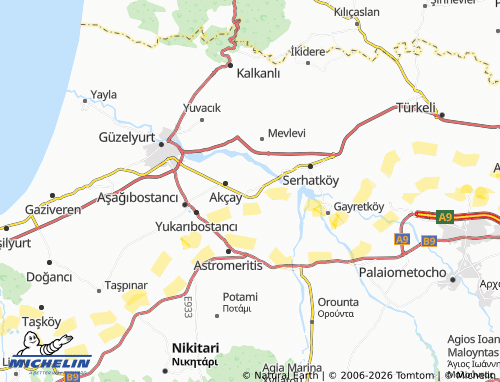 MICHELIN Zümrütköy map - ViaMichelin