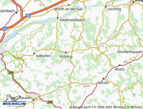 Mapa MICHELIN Geiselsdorf - ViaMichelin