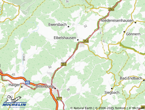 Carte MICHELIN Wissenbach - ViaMichelin