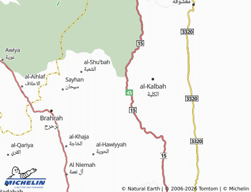 MICHELIN-Landkarte al-Narjis - ViaMichelin