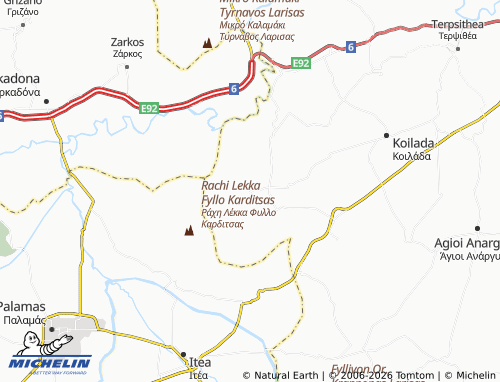 MICHELIN Loutro map - ViaMichelin
