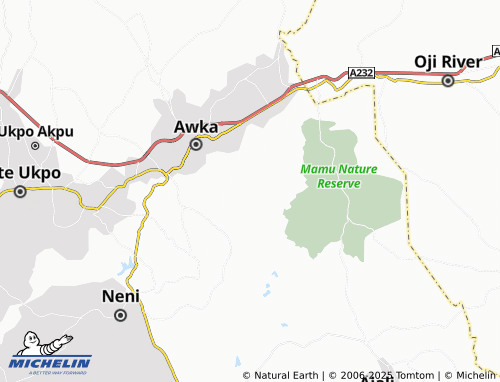 MICHELIN Ndiagu map - ViaMichelin