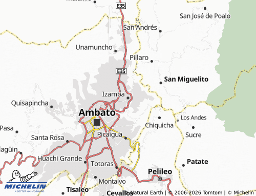 Mappa MICHELIN Izamba - ViaMichelin