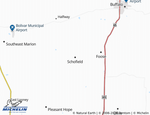 Mappa MICHELIN Schofield - ViaMichelin