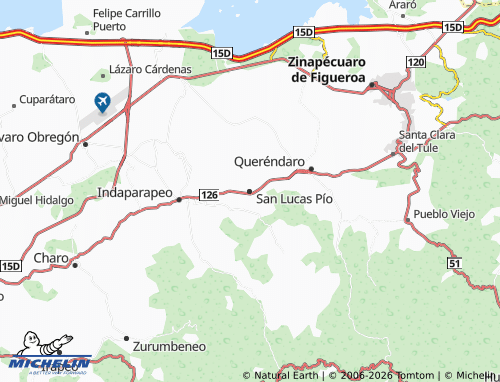 Mapa MICHELIN San Lucas Pío - ViaMichelin