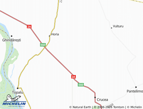 Mappa MICHELIN Crișan - ViaMichelin