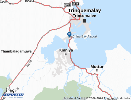 Mappa MICHELIN Periyathumunai - ViaMichelin