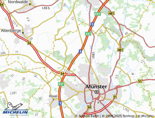 MICHELIN-Landkarte Schulze-Relau - ViaMichelin