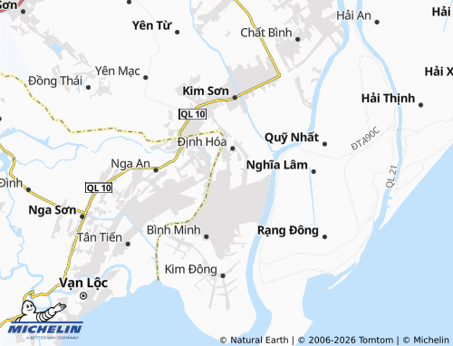 Mapa MICHELIN Văn Hải - ViaMichelin