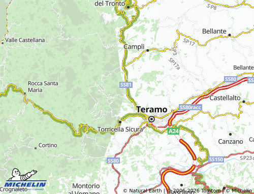 Mapa MICHELIN Putignano - ViaMichelin