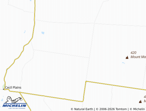 Mapa MICHELIN West Prairie - ViaMichelin