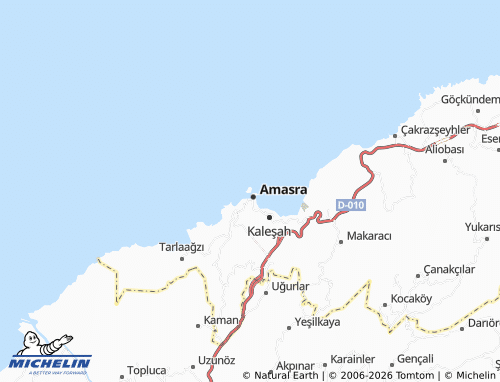 MICHELIN Boztepe map - ViaMichelin