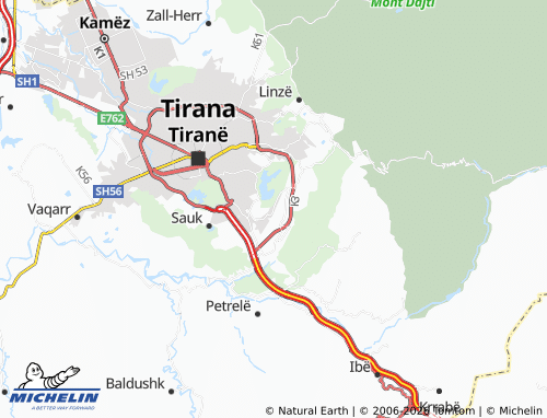 Mapa MICHELIN Farkë e Vogël - ViaMichelin