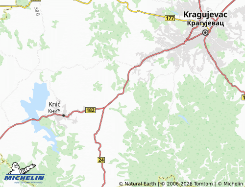 Carte MICHELIN Goločelo - ViaMichelin