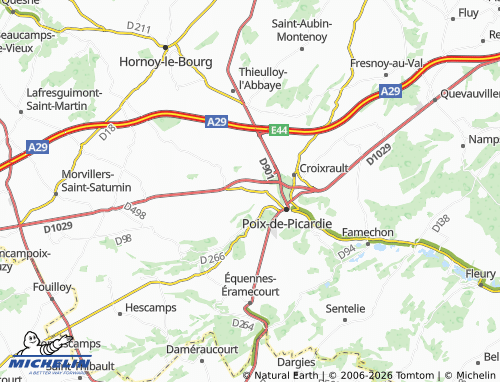 Mappa MICHELIN Éplessier - ViaMichelin