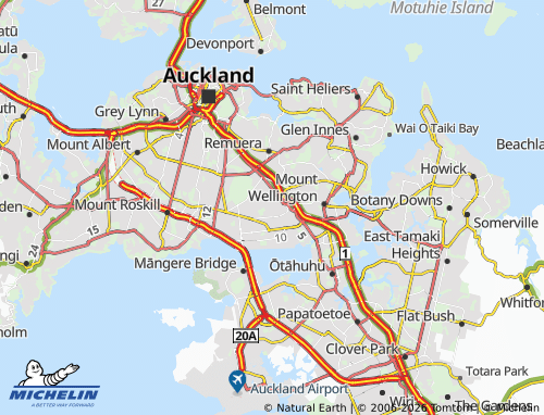 Mapa MICHELIN Penrose - ViaMichelin