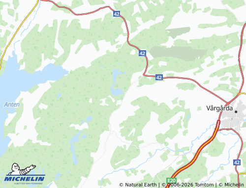 Carte MICHELIN Bergstena - ViaMichelin