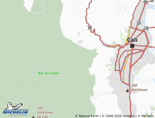 Mapa MICHELIN Quebrada Honda - ViaMichelin