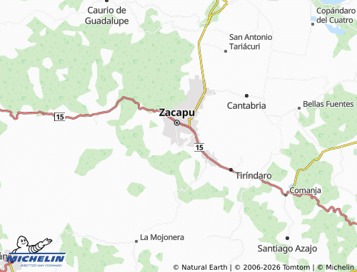 MICHELIN Tombero map - ViaMichelin