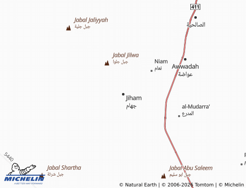 Carte MICHELIN Jiham - ViaMichelin