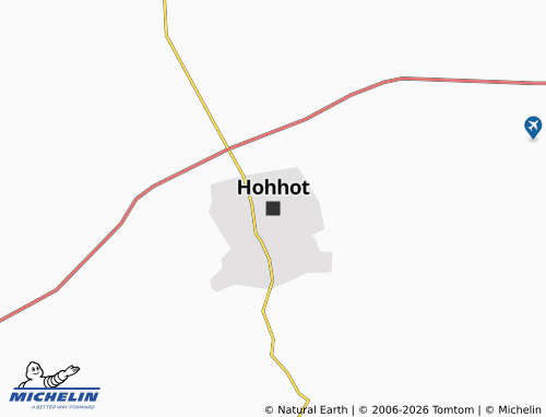 MICHELIN Hohhot map - ViaMichelin