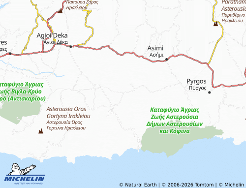 Mappa MICHELIN Stavies - ViaMichelin