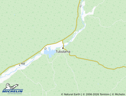 Mapa MICHELIN Tubutama - ViaMichelin