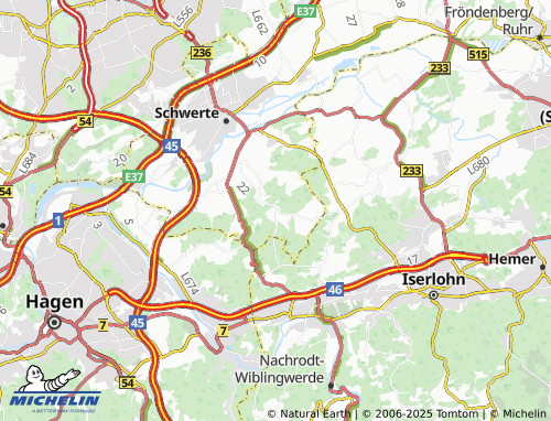MICHELIN Bürenbruch map - ViaMichelin
