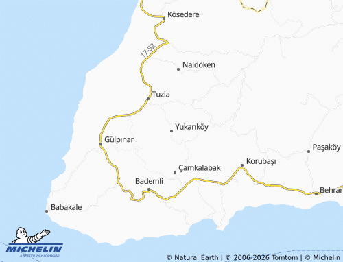 MICHELIN Yukarıköy map - ViaMichelin
