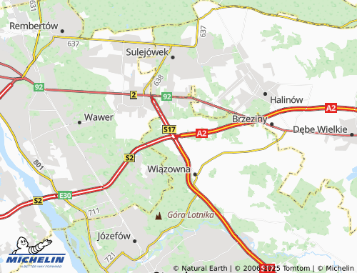 Mapa MICHELIN Majdan - ViaMichelin