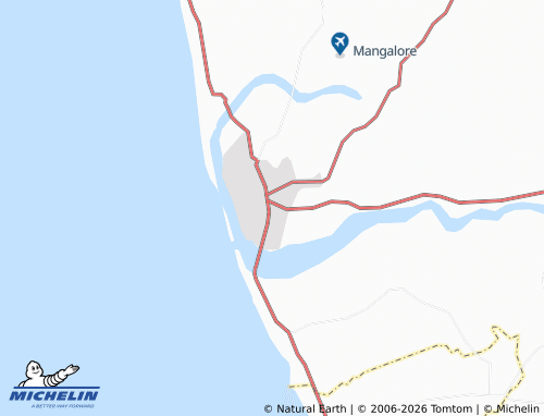 MICHELIN-Landkarte Mangalore - ViaMichelin