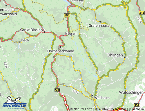 MICHELIN Strittberg map - ViaMichelin