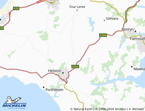MICHELIN Wendron map - ViaMichelin