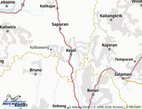 MICHELIN-Landkarte Kepil - ViaMichelin