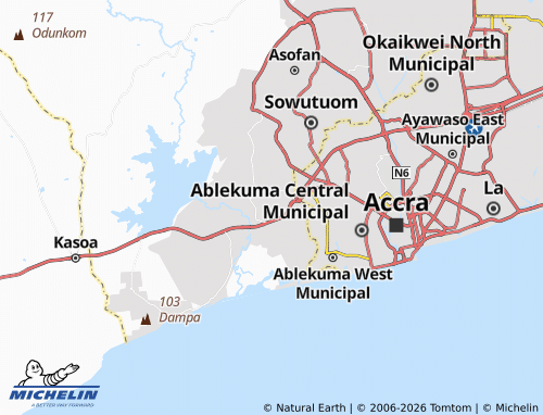 Mapa MICHELIN McCarthy Hill - ViaMichelin