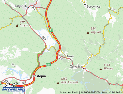 Mapa MICHELIN Ivanje selo - ViaMichelin