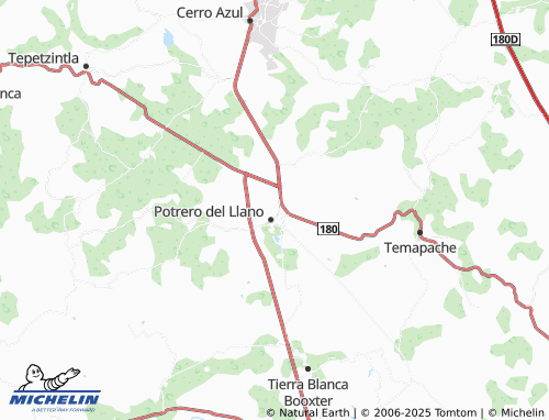 Mapa MICHELIN La Unión, Potrero del Llano - ViaMichelin