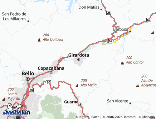 Carte MICHELIN El Llano - ViaMichelin