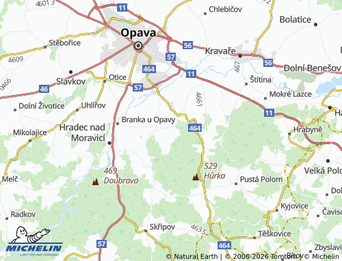 Mappa MICHELIN Vršovice - ViaMichelin