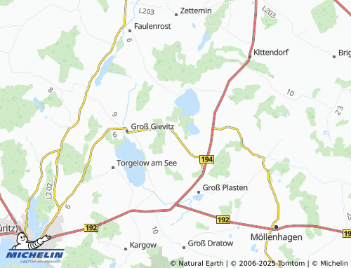 MICHELIN Sorgenlos map - ViaMichelin