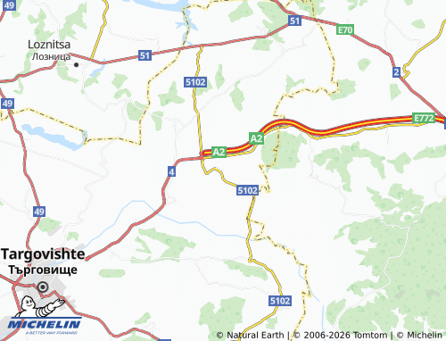 Mappa MICHELIN Buhovtsi - ViaMichelin