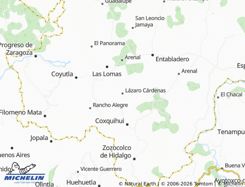 Mapa MICHELIN Lázaro Cárdenas - ViaMichelin