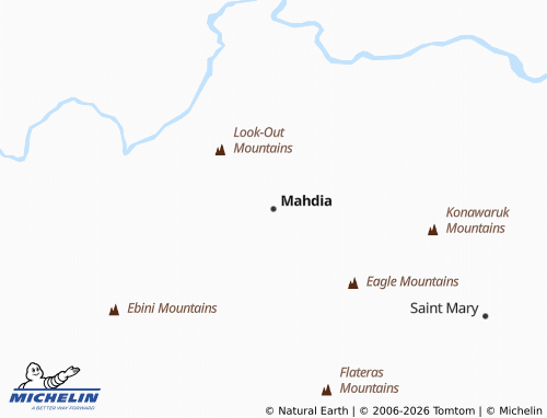 MICHELIN-Landkarte Mahdia - ViaMichelin
