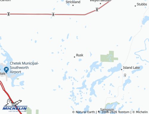 Mappa MICHELIN Rusk - ViaMichelin