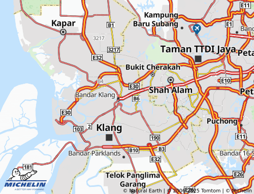 MICHELIN Bukit Kuda Heights map - ViaMichelin