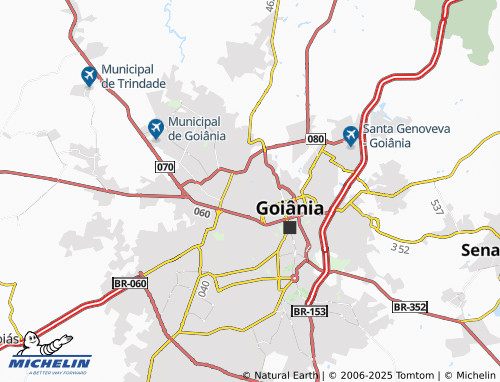 MICHELIN Vila Santa Helena map - ViaMichelin