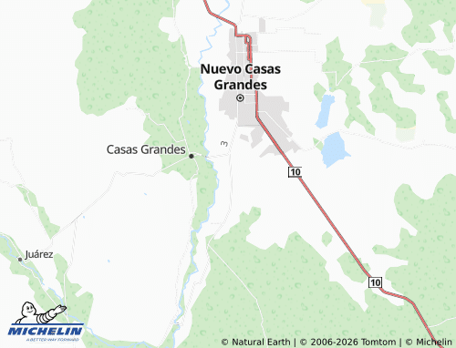 MICHELIN Buena Fe map - ViaMichelin