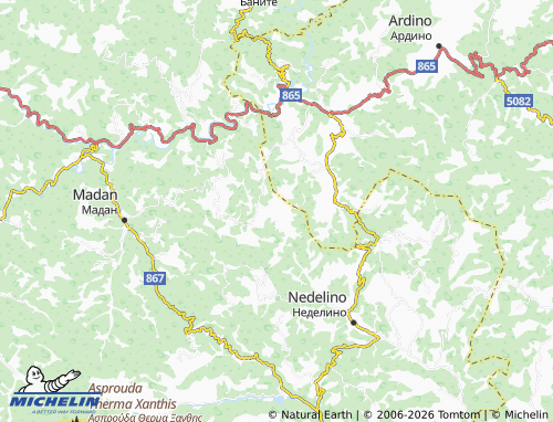 MICHELIN Ogradna map - ViaMichelin