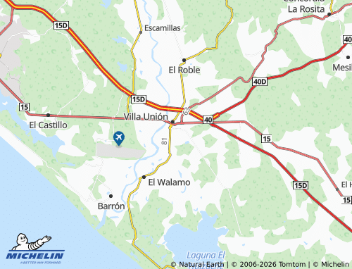 Mapa MICHELIN Once Ríos - ViaMichelin
